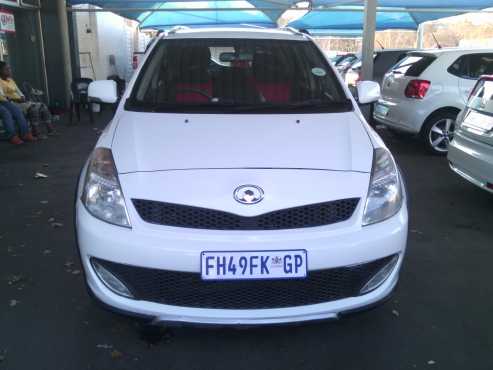 2012 GWM Sport Florid X VVT1.5 5Doors, Factory AC, CD Player, Central Locking, White in Color, 790