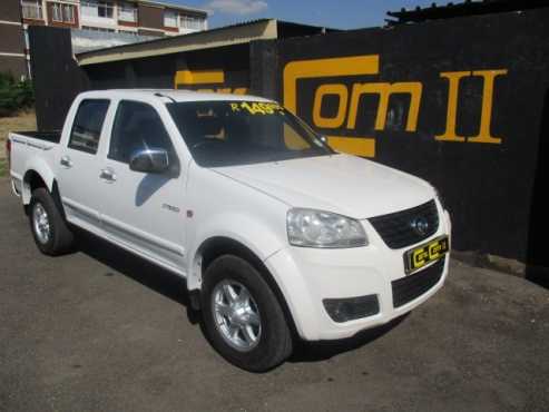2012 GWM STEED 5 2.0 VGT 4X4 PU DC WHITE 140547km