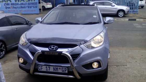 2012 hyundai ix35 4wd crdi at blue