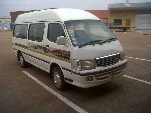 2012 Inyahti taxi  combi 14 seater high roof