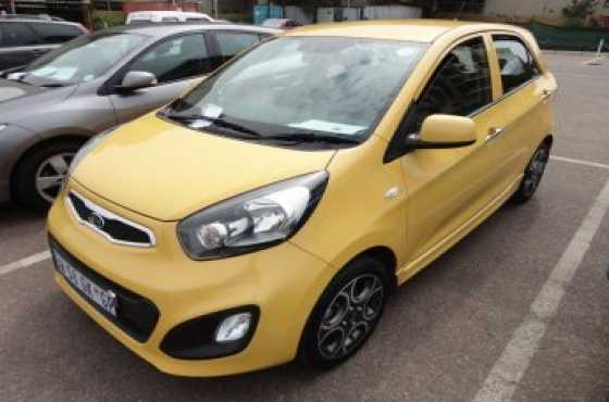 2012 KIA Picanto 1.2 EX Yellow