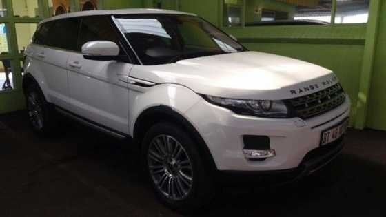 2012 land rover range rover evoque 2.2sd4 prestige