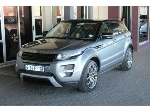 2012 Land Rover Range Rover Evoque si4 dynamic for sale