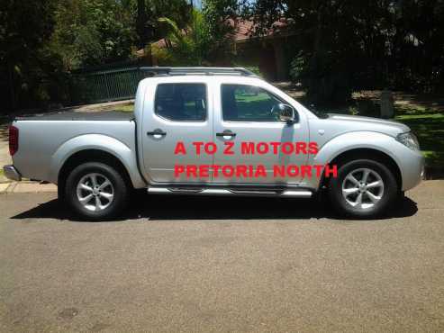 2012 Nissan Navara 2.5 DCI LE Pick Up Double Cab