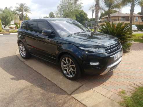 2012 range rover evoque 2.0 si4 dynamic auto