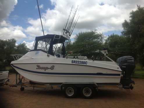 2012 SEA CAT 636FC, 21ft Deep Sea Boat. R595 000.00 neg.