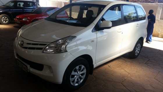 2012 Toyota Avanza 1.5 SX, 7 Seater  FSH