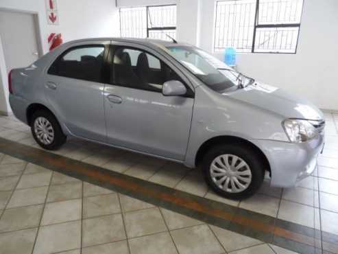 2012 Toyota Etios 1.5 Xs