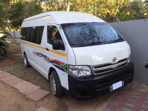 2012 Toyota Quantum Sesfikile 2.7 Petrol Manual