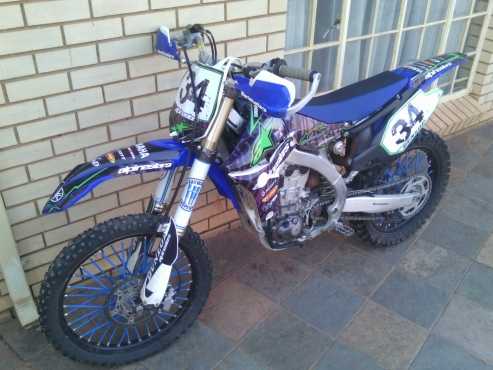 2012 Yamaha YZ450F Fuel Injected