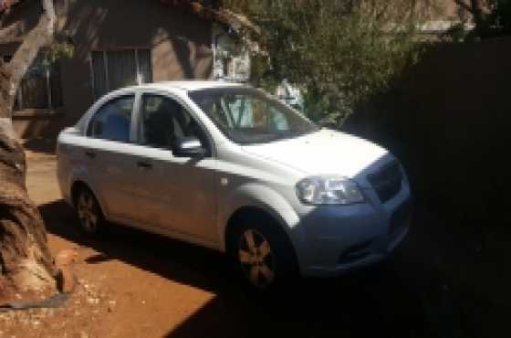 2013 Cheverolet Aveo 1.6 LS Hatch 5dr 109,000 km1600 ccPetrol5 Doors , Powersteering, Airconditioner