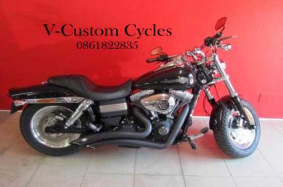 2013 Dyna FatBob Absolute Spotless