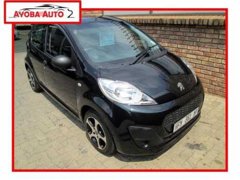 2013 Peugeot 107 1.0 Urban, Black, 56 000km, R79 900