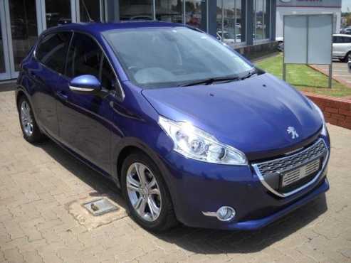 2013 Peugeot 208 1.6 allure 38000km (M) R149950