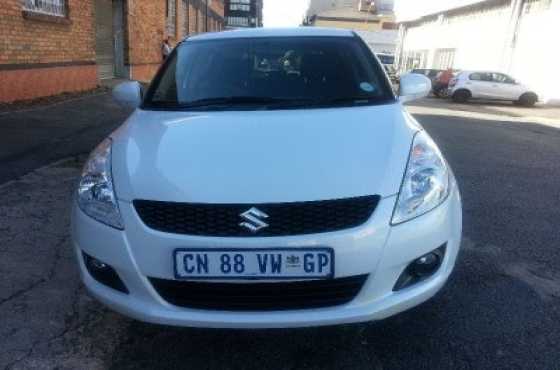 2013 suzuki swift 1.4 gls white