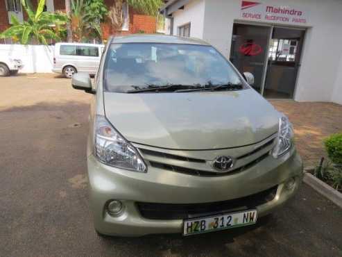 2013 Toyota Avanza 1.5 SX 7 SEAT  (28 000km) FSH One Owner