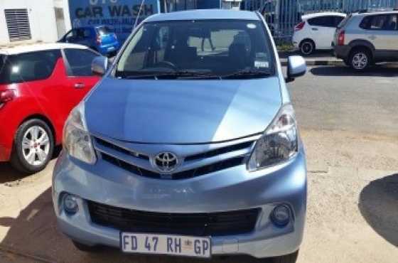 2013 toyota avanza 1.5 sx automatic blue