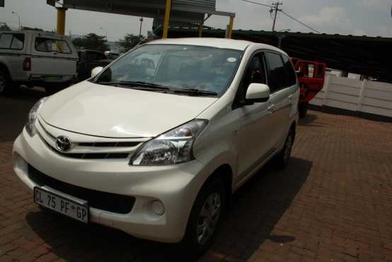 2013 toyota avanza 1.5 sx maual  km 55000