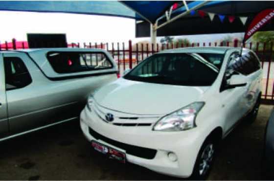 2013 Toyota Avanza SX on auction