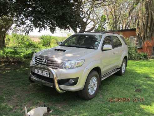 2013 Toyota Fortuner 2.5 D4D with extras amp FSH