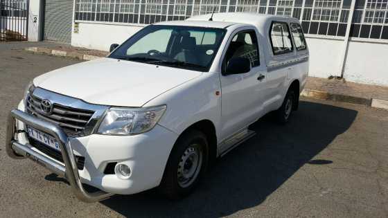 2013 Toyota Hilux 2.0VVTI AC single cap
