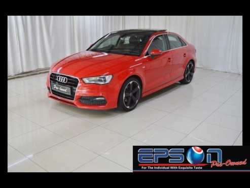 2014 AUDI A3 2.0 TDI SE STRONIC S-LINE, GAUTENG