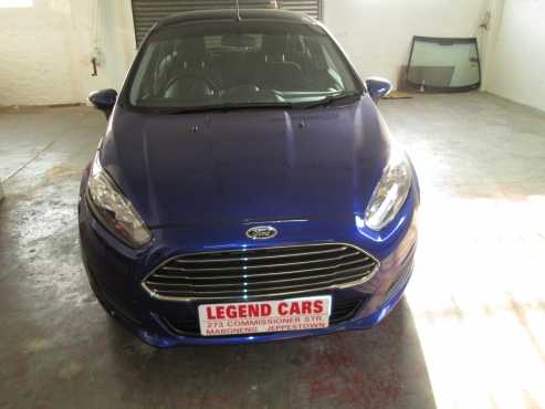 2014 ford fiesta 1.6 blue