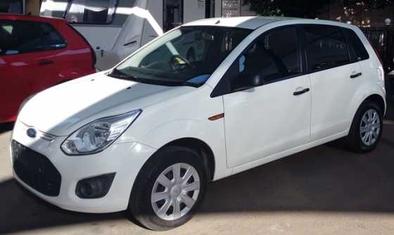 2014 Ford Figo 1.4 Ambiente, white, 48 000km, FSH, manual, AC, R105 950, Pretoria