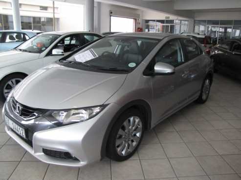 2014 Honda Civic 1.8 Executive 5 Door, Manual