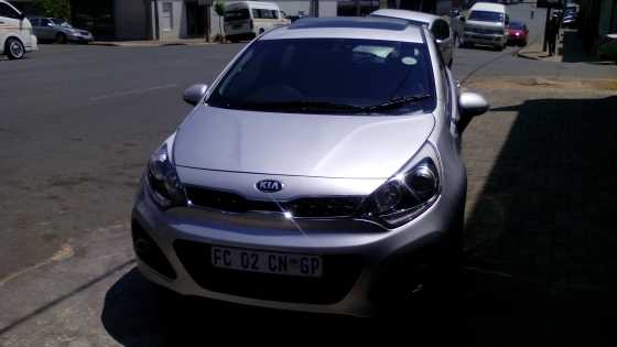 2014 kia rio 1.4 tec 5 drs silver