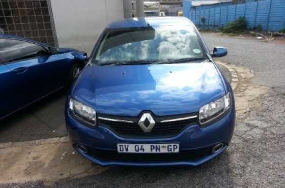 2014 renault sandero 1.6 expression pack blue