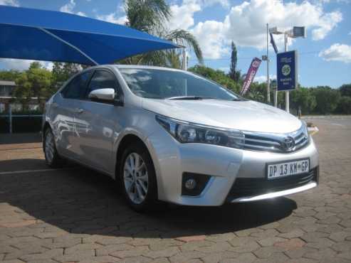 2014 Toyota Corolla 1.3 Prestige 6 Speed