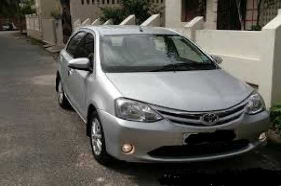 2014 Toyota Etios 1.5 xs hatch back ABS Breaks,,