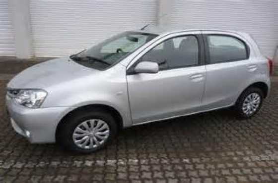 2014 Toyota Etios 1.5 xs hatch back ABS Breaks, Air Conditioner, Airbag- Driver, Passanger , alarm,