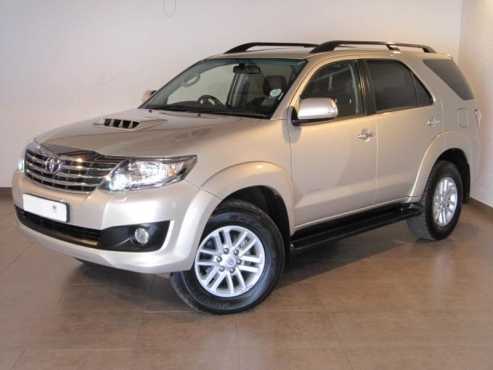 2014 Toyota Fortuner 3.0 D-4D 4X4 Auto 25 454 Km