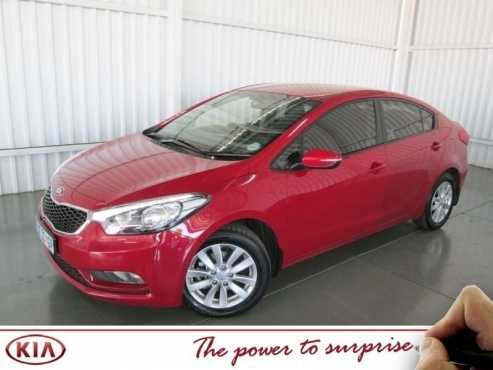 2015 Demo Kia Cerato Sedan 1.6 EX - Red