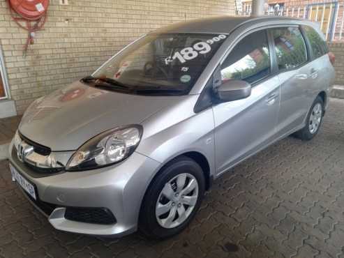 2015 Honda Mobilio Comfort 1.5 Manual