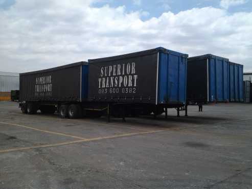 2015 Superiortrailers tautliners for sale
