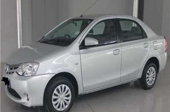 2015 Toyota Etios 1.5 Xs 4 door sedan-AC,