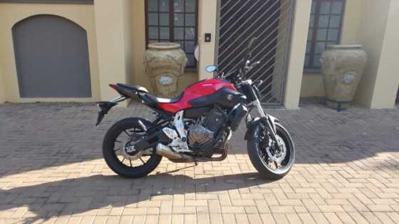 201516 Yamaha MT-07