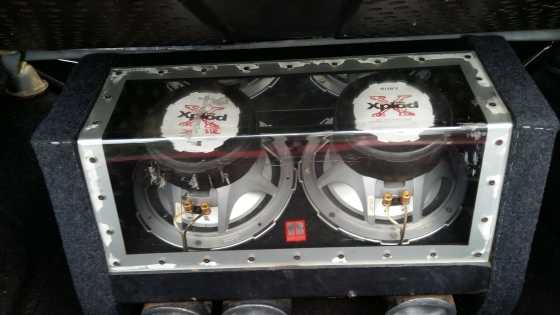 21000w xplod subs with box for sale good condition