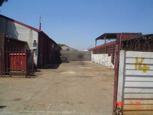 220 m2 FACTORY AND YARD TO LET BOKSBURG