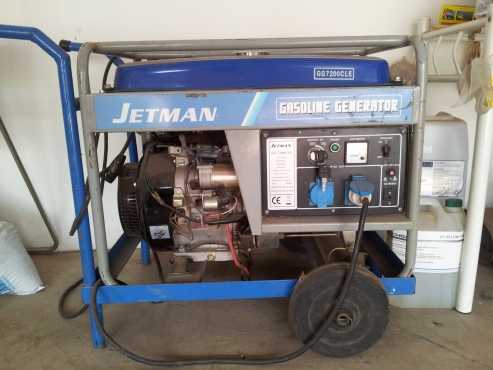 220V JETMAN GASOLINE GENERATOR TE KOOP