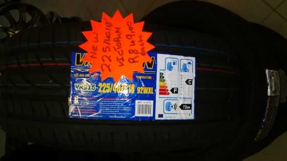 2254018 4x new tyres festive special victorun r3200