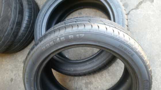 22545 r17 X 2 Continental Sport3 Tyres(90 tread)