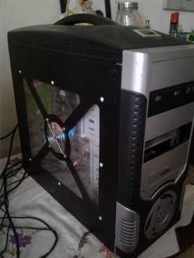 2.2ghz duel core cpu 2gb gaming ram. pc tower