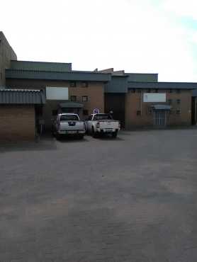 240m2 factorywarehouse to let in secure complex in Germiston West