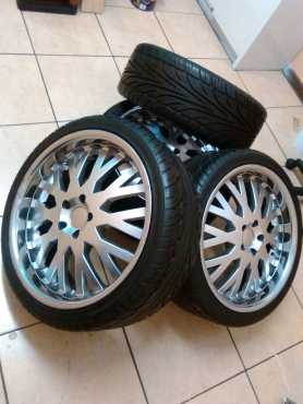 2453520 Tyres amp 5X114 by 20quot Magwheels