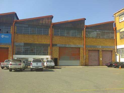 2473m FactoryWarehouse to let in Heriotdale, Germiston.