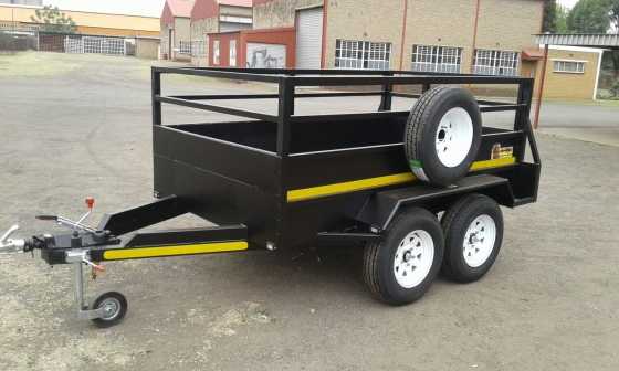 2.5 Meter X 1.5 Meter Custom Double Axel Trailer